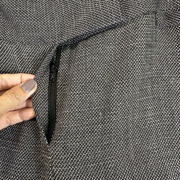 LAFAYETTE 148 NEW YORK Virgin Wool Blend Wide Straight Leg Pants Trousers size 8 - Picture 4 of 14